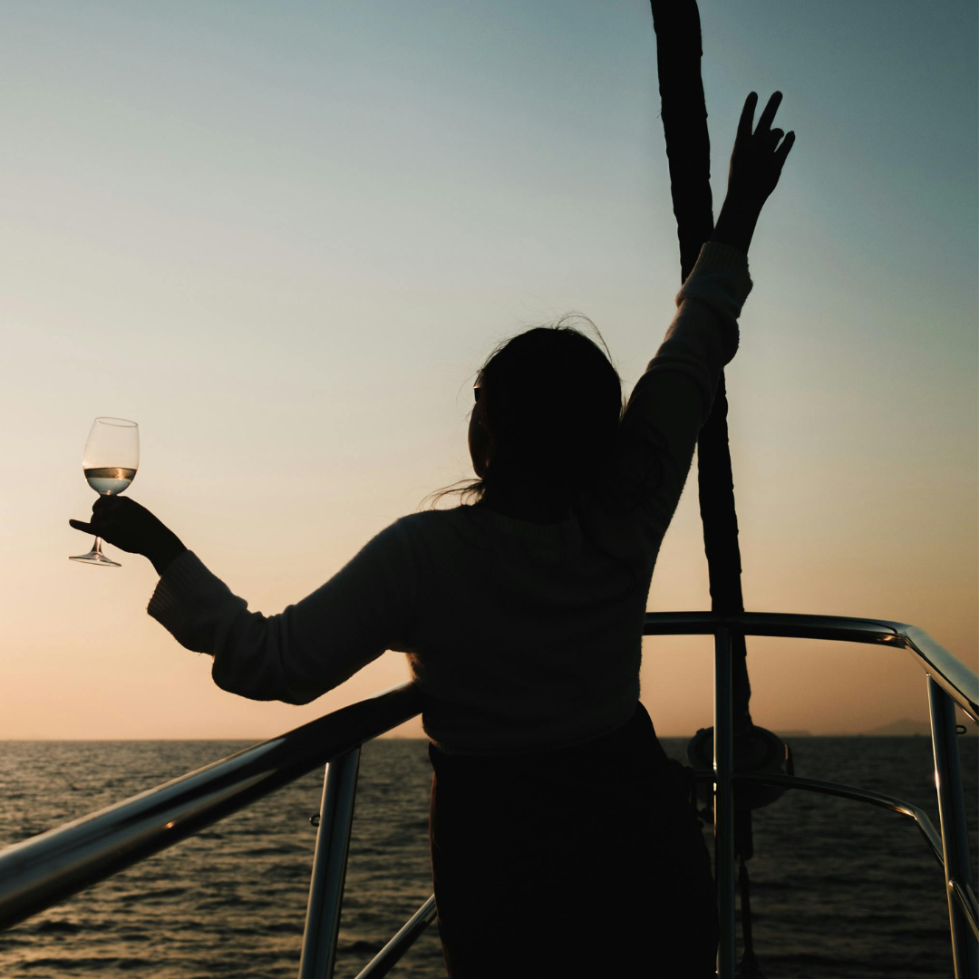 Night cruise on the Caribbean